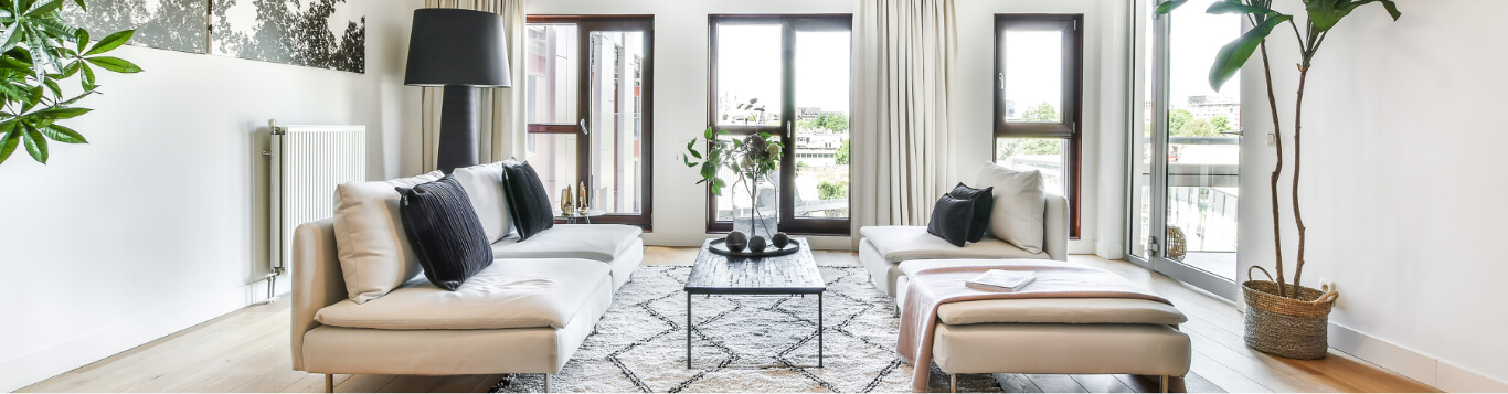Living room in the apartment