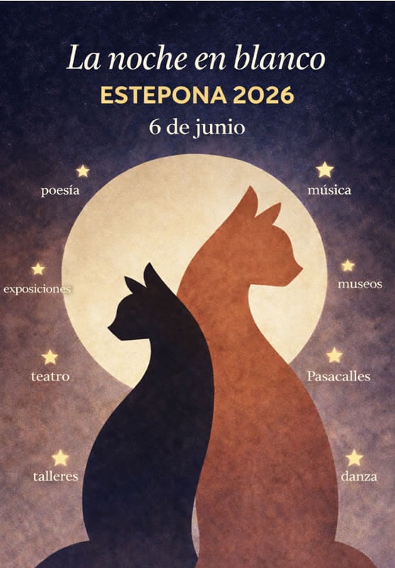 La Noche en Blanco cultural event in Estepona on the Costa del Sol