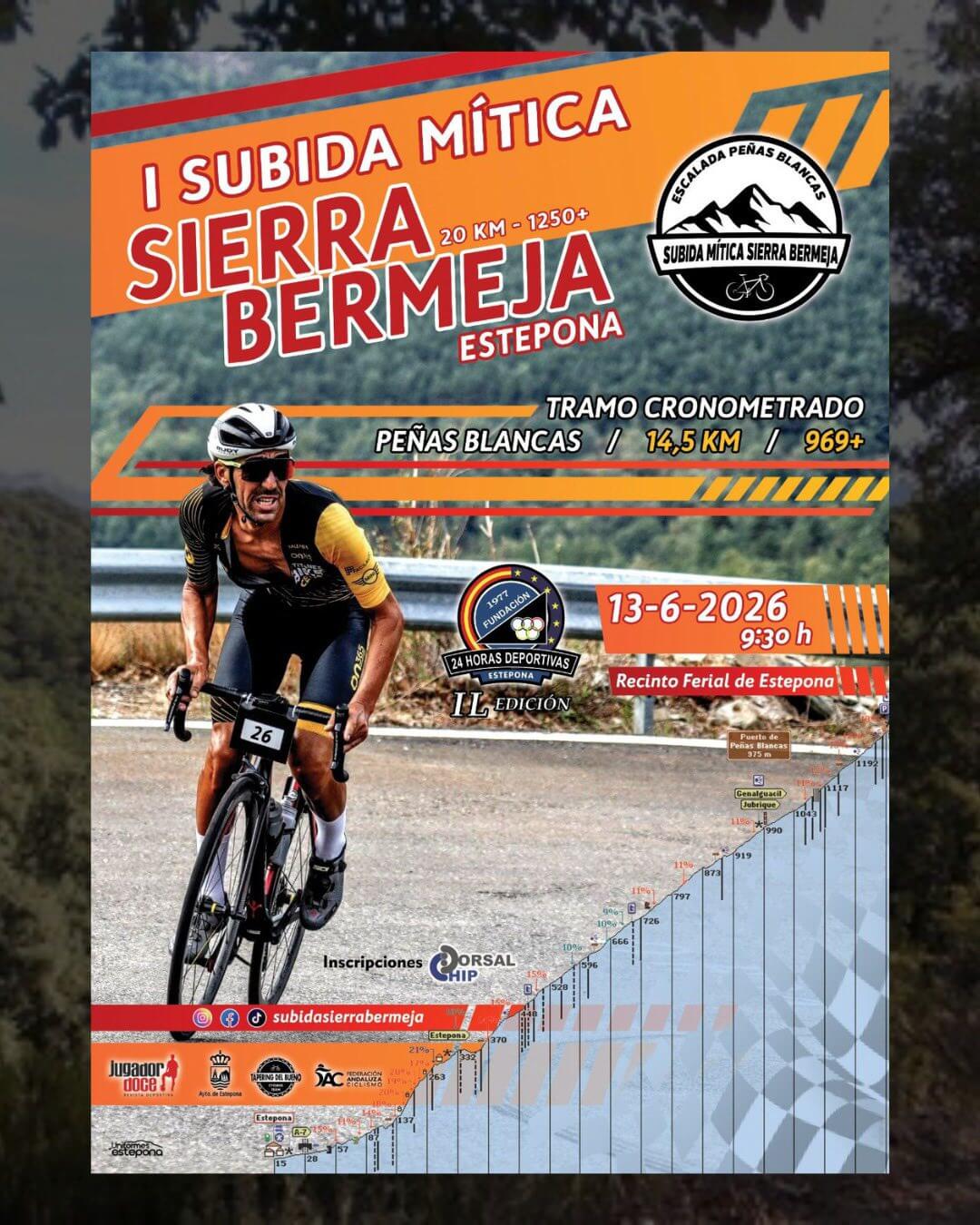 Sierra Bermeja cycling race near Estepona on the Costa del Sol