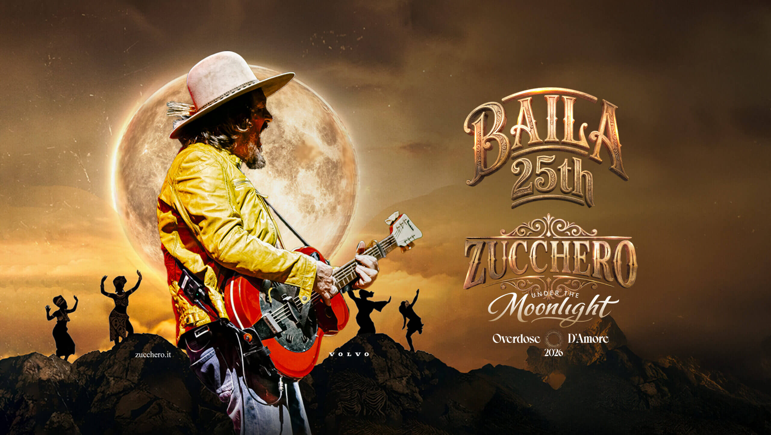 Zucchero performing live on the Costa del Sol