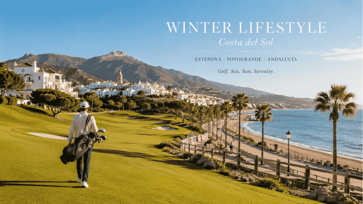 Winter golf lifestyle near Sotogrande and Estepona on the Costa del Sol