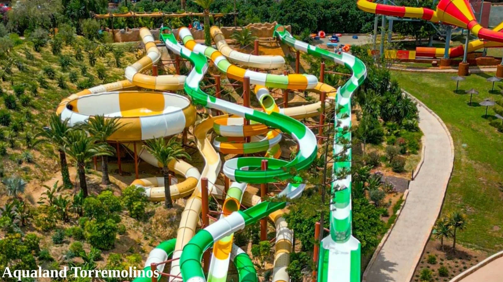 Aqualand Torremolinos water park on the Costa del Sol