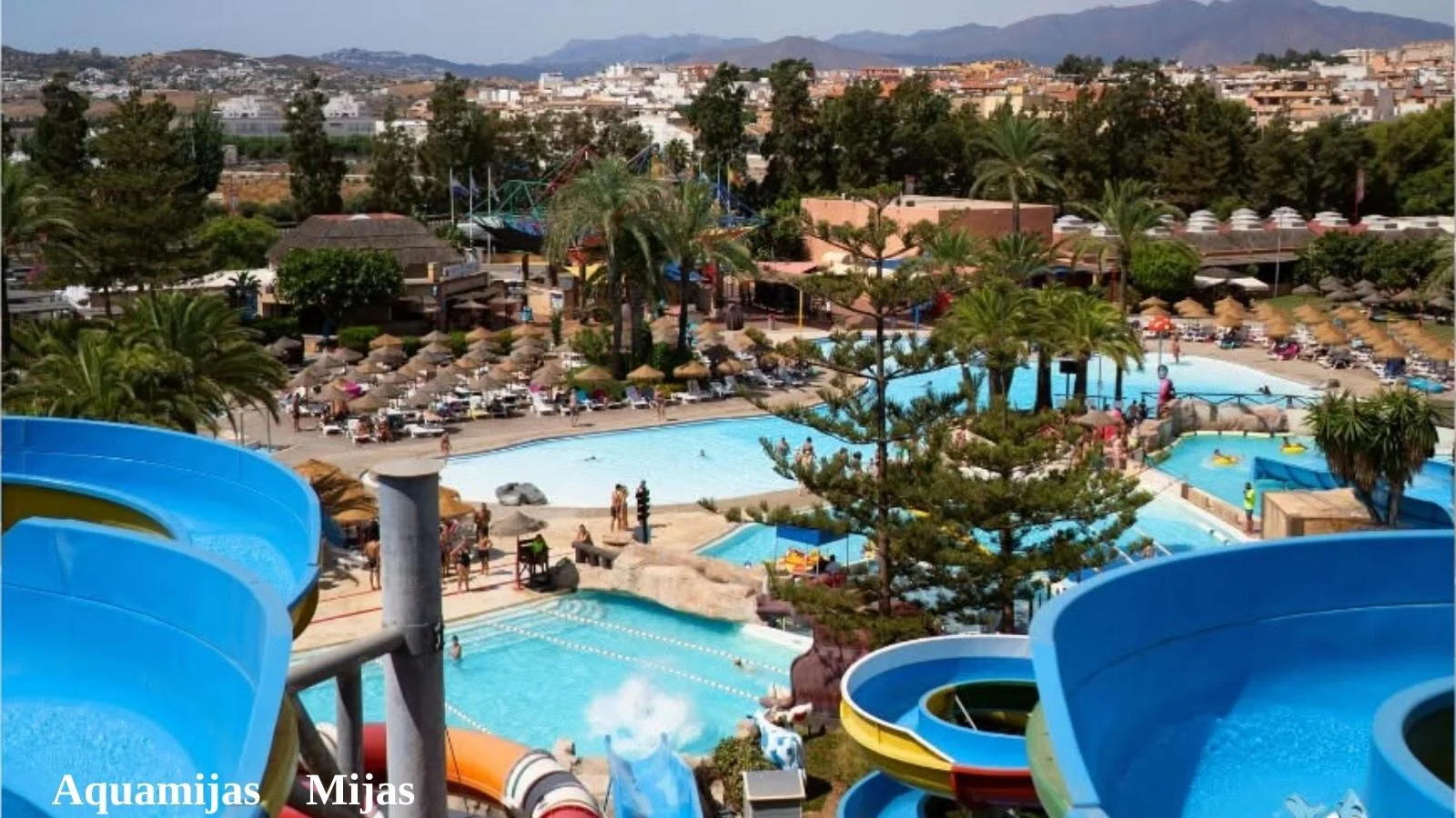 Aquamijas water park in Mijas on the Costa del Sol