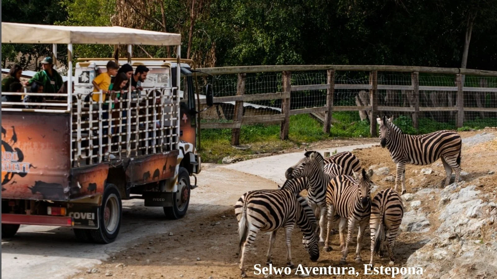 Selwo Aventura safari park in Estepona