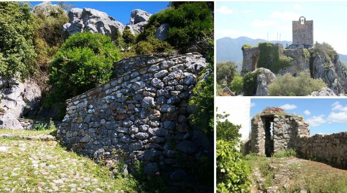 Castillo del Águila above Gaucín in the Genal Valley