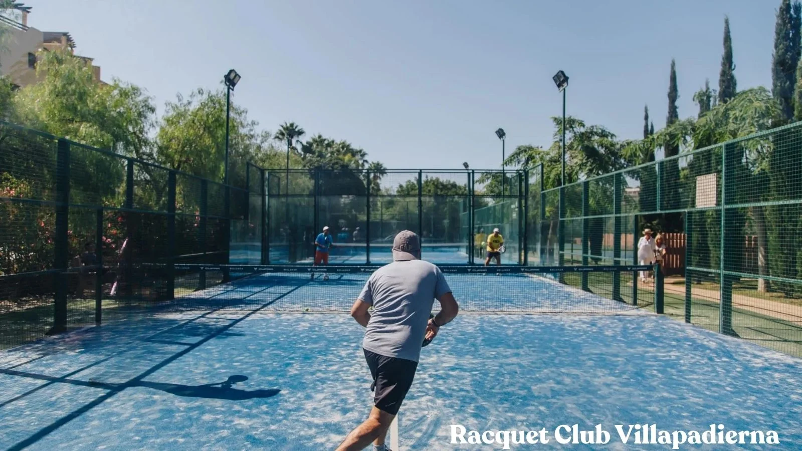Padel courts at Racquet Club Villapadierna in Costalita